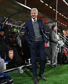 Ostersunds V Arsenal 2017-18 Prints: Arsene Wenger Before Arsenal's Europa League Clash Against Ostersunds FK