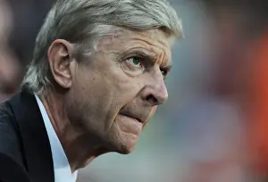 Arsenal V Galatasaray 2014/15 Champions League Prints: Arsene Wenger at Arsenal's Pre-Match Press Conference Ahead of Champions League Showdown Against Galatasaray