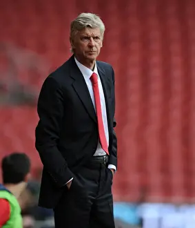 Arsene Wenger at Arsenal's Pre-Season Match Against Anderlecht (2012-13)