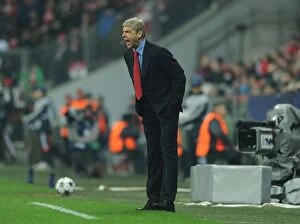 Bayern Munich Collection: Arsene Wenger at Bayern Munich: Arsenal's Champions League Showdown (2012-13)
