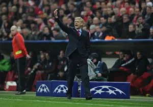 Bayern Munich V Arsenal 2013-14 Prints: Arsene Wenger at Bayern Munich: Arsenal's Pursuit of Champions League Glory (2013-14)