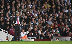 Arsene Wenger at the Boleyn Ground: A 1:1 Battle Against West Ham, Premier League, 2009