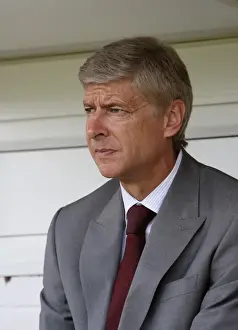 Barnet V Arsenal 2009-10 Prints: Arsene Wenger: The Boss at Work - Barnet 2-2 Arsenal (Pre-Season Friendly, 2009)