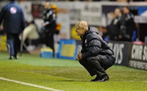 Arsene Wenger at Burnley: 1-1 Arsenal, Barclays Premier League, December 2009