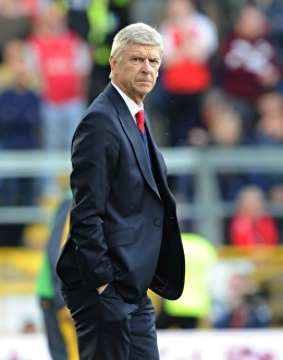Burnley V Arsenal 2016-17 Prints: Arsene Wenger at Burnley: Arsenal vs. Burnley, Premier League 2016-17