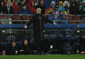 Arsene Wenger at Camp Nou: Arsenal vs. FC Barcelona, UEFA Champions League 2015-16 (Second Leg)