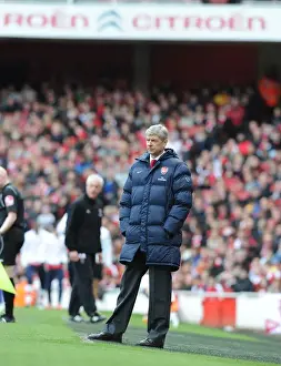 Arsene Wenger Celebrates Arsenal's 1-0 Victory Over Wolverhampton Wanderers, FA Premier League, 2010
