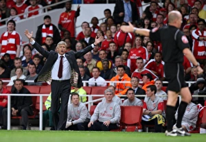 Arsene Wenger Celebrates Arsenal's 2-0 Win Over West Brom in Carling Cup