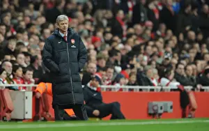 Arsenal V Ipswich Town Carling Cup 2010-11 Prints: Arsene Wenger Celebrates Arsenal's 3-0 Win Over Ipswich Town in Carling Cup Semi-Final