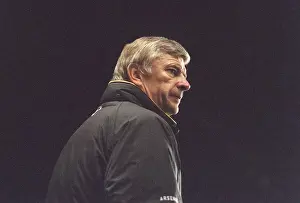 Arsene Wenger Celebrates Arsenal's 3:0 Carling League Cup Victory over Reading at Highbury, 2005