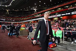 Arsenal V Cardiff City FA Cup Prints: Arsene Wenger Celebrates Arsenal's 4:0 FA Cup Victory Over Cardiff City at Emirates Stadium (May 16)