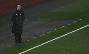 Arsenal V Leyton Orient FA Cup Replay 2010-11 Prints: Arsene Wenger Celebrates Arsenal's 5-0 FA Cup Victory over Leyton Orient