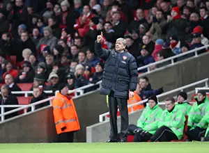 Arsene Wenger Celebrates Arsenal's FA Cup Victory over Plymouth Argyle (3:1), 2009
