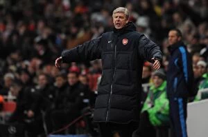 Images Dated 8th December 2010: Arsene Wenger Celebrates Arsenal's Triumph: 3-1 Over Partizan Belgrade in the UEFA Champions League