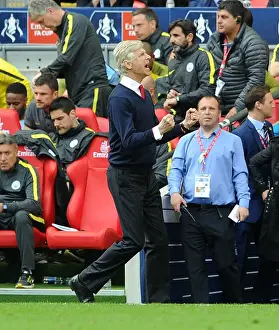 Arsene Wenger Celebrates FA Cup Semi-Final Victory Over Manchester City
