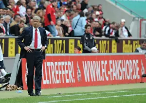 Arsene Wenger at Cologne's RheinEnergieStadion: Arsenal's Pre-Season Friendly Match