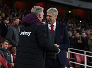 Arsene Wenger and David Moyes Pre-Match: Arsenal vs. West Ham United - Carabao Cup Quarterfinals