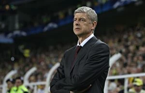 Images Dated 21st October 2008: Arsene Wenger: Disappointing Night in Istanbul - Arsenal 2:5 Fenerbahce, UEFA Champions League