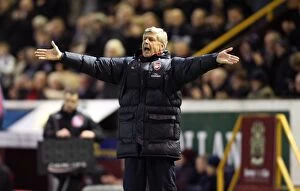 Burnley v Arsenal - Carling Cup 1-4 Final 2008-09 Collection: Arsene Wenger: Disappointment at Burnley in Quarterfinals