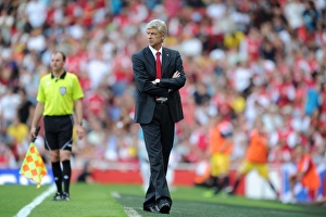 Arsenal V New York Red Bulls 2011-12 Prints: Arsene Wenger at Emirates Cup: Arsenal vs. New York Red Bulls, 1:1 Draw (July 31, 2011)