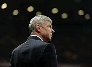 Arsenal V Newcastle United 2014/15 Prints: Arsene Wenger at Emirates Stadium: Arsenal vs Newcastle United, Premier League 2014/15