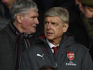 Nottingham Forest V Arsenal FA Cup 3rd Round 2017-18 Prints: Arsene Wenger at FA Cup Match: Nottingham Forest vs Arsenal (2018)