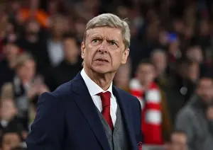 Arsenal V FC Köln 2017-18 Prints: Arsene Wenger Faces 1. FC Koeln in Europa League Clash (2017)