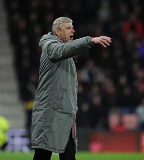AFC Bournemouth V Arsenal 2016-17 Prints: Arsene Wenger Faces Off Against AFC Bournemouth in Premier League Showdown (January 2017)