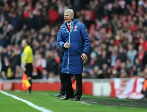 Arsenal V Liverpool 2014-15 Prints: Arsene Wenger Faces Off Against Liverpool in Premier League Showdown (2014-15)