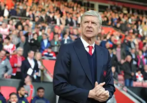 Arsene Wenger Faces Off Against Southampton: A Premier League Battle (May 2017)