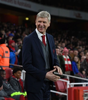 Arsenal V West Ham United - Carabao Cup 2017-18 Prints: Arsene Wenger: Focused and Ready for Arsenal vs. West Ham Carabao Cup Clash