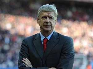 Sunderland V Arsenal 2014/15 Prints: Arsene Wenger: Focused Before Sunderland Clash, Premier League 2014/15
