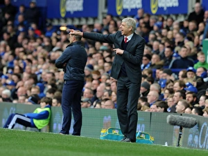 Arsene Wenger at Goodison Park: Premier League Clash, 2015-16 (Everton vs. Arsenal)