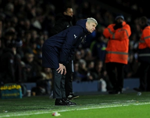 West Bromwich Albion V Arsenal 2015-16 Prints: Arsene Wenger at The Hawthorns: Arsenal vs. West Bromwich Albion, Premier League 2015-16