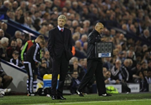 West Bromwich Albion V Arsenal 2013-14 - Capital Cup Prints: Arsene Wenger at The Hawthorns: Arsenal's Capital One Cup Battle against West Bromwich Albion (September 2013)