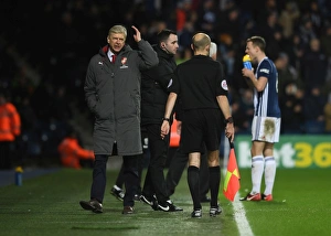 West Bromwich Albion V Arsenal 2017-18 Prints: Arsene Wenger at The Hawthorns: West Bromwich Albion vs. Arsenal (Premier League, 2017-18)