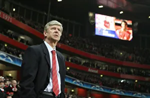 Arsenal V AC Milan 2007-08 Prints: Arsene Wenger at the Helm: 0-0 Stalemate Against AC Milan