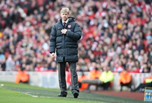 Arsenal V Sunderland 2008-9 Prints: Arsene Wenger at the Helm: 0-0 Stalemate Against Sunderland, Arsenal Football Club, 2009