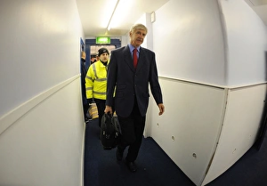 Sheffield Wednesday V Arsenal - Capital One Cup 2015-16 Prints: Arsene Wenger at Hillsborough: Arsenal's Capital One Cup Battle against Sheffield Wednesday (October 2015)