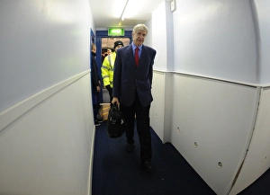 Sheffield Wednesday V Arsenal - Capital One Cup 2015-16 Prints: Arsene Wenger at Hillsborough: Arsenal's Capital One Cup Showdown against Sheffield Wednesday (October 2015)