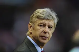 Sunderland V Arsenal - FA Cup 2011-12 Prints: Arsene Wenger: Intense Focus Before FA Cup Clash Against Sunderland (2012)