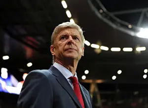 Arsenal V Montpellier 2012-13 Prints: Arsene Wenger: Leading Arsenal in the 2012-13 Champions League Against Montpellier