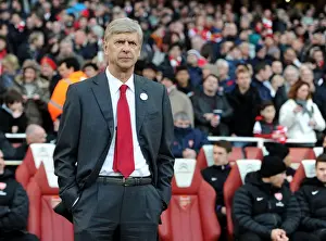 Arsenal V West Bromwich Albion 2012-13 Prints: Arsene Wenger Leading Arsenal in the 2012-13 Premier League: Arsenal vs