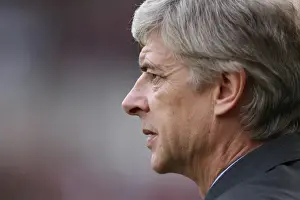 Middlesbrough V Arsenal 2007-8 Prints: Arsene Wenger Leading Arsenal to a 2:1 Victory over Middlesbrough in the Barclays Premier League
