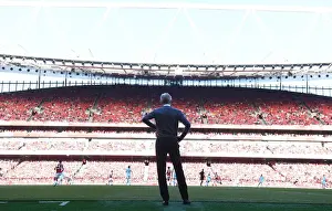 Arsene Wenger: Leading Arsenal Against Burnley (Premier League 2017-18)