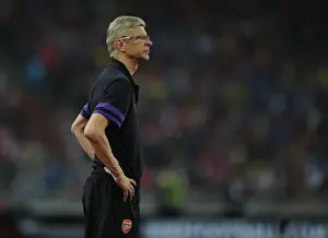 Arsene Wenger Leads Arsenal in 2012 Pre-Season Match against Malaysia XI