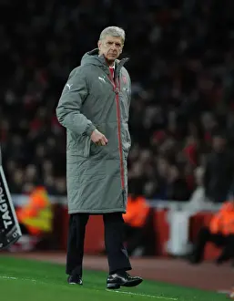Arsenal V AFC Bournemouth 2016/17 Prints: Arsene Wenger Leads Arsenal Against AFC Bournemouth in Premier League Clash