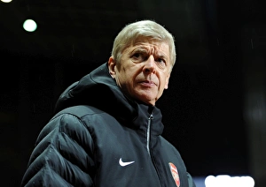 Aston Villa V Arsenal 2012-13 Prints: Arsene Wenger Leads Arsenal Against Aston Villa (2012-13)