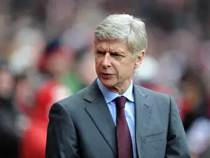 Arsenal V Aston Villa - 2012-13 Prints: Arsene Wenger Leads Arsenal Against Aston Villa in the Premier League (2012-13)