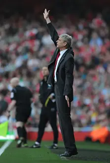 Arsene Wenger Leads Arsenal Against Aston Villa in Premier League, 2011-12